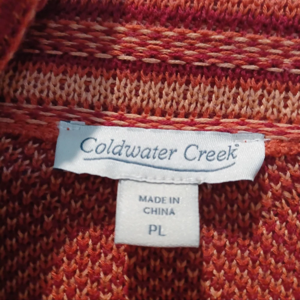 NWOT GORGEOUS COLDWATER CREEK KNEE-LENGTH SHAWL COLLAR CARDIGAN! - Picture 3 of 3
